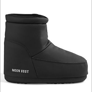 Moon Boot no lace rubber Black